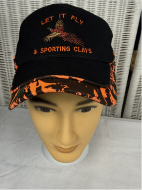 Let It Fly Pheasant Hunting Club Sporting Clays OTTO Camo Hat Cap OSFM